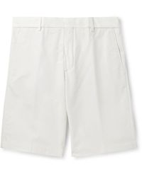 Loro Piana - Jarno Straight-leg Stretch-cotton Bermuda Shorts - Lyst