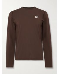 District Vision - Deva-Tech Logo-Print Stretch-Jersey T-Shirt - Lyst