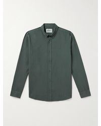 Carhartt - Bolton Button-down Collar Logo-embroidered Cotton Oxford Shirt - Lyst