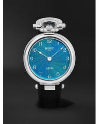Bovet - Monsieur Limited Edition Hand-wound Titanium Watch - Lyst