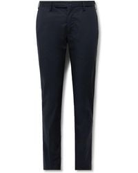 Incotex - Venezia 1951 Slim-Fit Cotton-Blend Poplin Trousers - Lyst