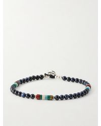 Mikia - Sterling Silver Multi-stone Beaded Bracelet - Lyst