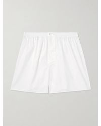 Zimmerli of Switzerland - End-On-End Cotton Boxer Shorts - Lyst