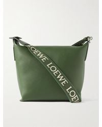 Loewe - Small Cubi Leather Messenger Bag - Lyst
