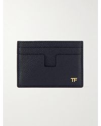 Tom Ford - Full-grain Leather Cardholder With Money Clip - Lyst