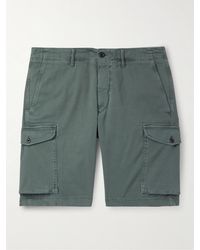 Incotex - Shorts Cargo A Gamba Dritta - Lyst
