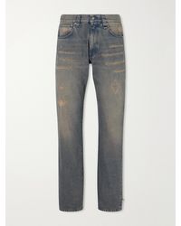 424 - Loose Straight-Leg Distressed Jeans - Lyst