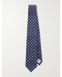 Thom Sweeney - 8Cm Printed Silk Tie - Lyst