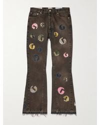 GALLERY DEPT. - G-time Flared Logo-appliquéd Jeans - Lyst