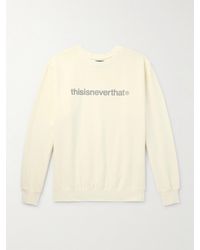 thisisneverthat - Logo-print Cotton-jersey Sweatshirt - Lyst