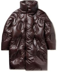 Moncler Genius - Dingyun Zhang Iaphia Oversized Quilted Glossed-shell Hooded Down Coat - Lyst