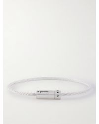 Le Gramme - Le Câble 9 Brushed Sterling Silver Bracelet - Lyst
