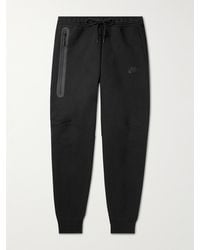 Nike - Tapered Cotton-blend Tech Fleece Sweatpants - Lyst