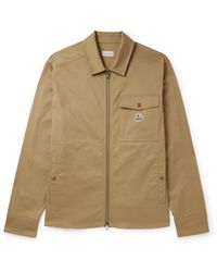 Moncler - Cotton-blend Gabardine Jacket - Lyst
