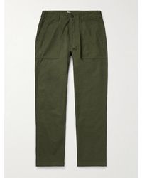 FRIZMWORKS - Straight-Leg Cotton Trousers - Lyst