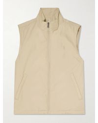 Polo Ralph Lauren - Logo-Embroidered Padded Recycled Shell Gilet - Lyst