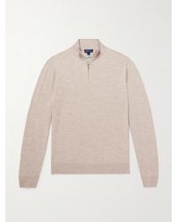 Peter Millar - Excursionist Flex Merino Wool-Blend Half-Zip Sweater - Lyst