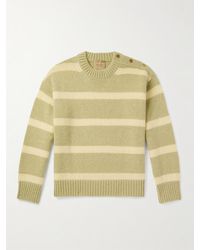 Federico Curradi - Striped Wool-Blend Sweater - Lyst