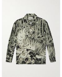 Wacko Maria - Tim Lehi Camp-collar Printed Poplin Shirt - Lyst
