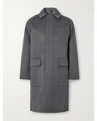 Officine Generale - Briac Wool Coat - Lyst