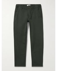 MR P. - Samuel Straight-Leg Cotton-Blend Twill Trousers - Lyst