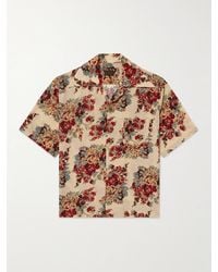 Kapital - Camp-Collar Floral-Print Woven Shirt - Lyst