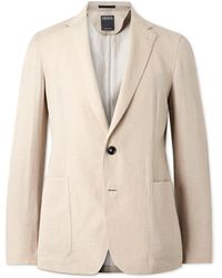 ZEGNA - Wool And Linen-blend Suit Jacket - Lyst