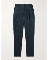 Rubinacci - Straight-Leg Linen Trousers - Lyst