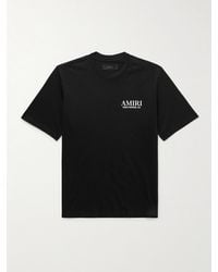 Amiri - Bones Stacked Logo-Print Cotton-Jersey T-Shirt - Lyst