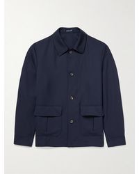 MR P. - Recycled Woven Shirt Jacket - Lyst