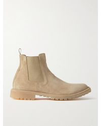 Officine Creative - Spectacular Suede Chelsea Boots - Lyst