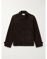 The Row - Carsten Cotton And Cashmere-blend Corduroy Overshirt - Lyst