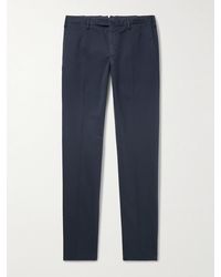 Incotex - Venezia 1951 schmal geschnittene Hose aus Stretch-Baumwoll-Twill - Lyst