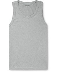 Officine Generale - Tino Cotton-jersey Tank Top - Lyst