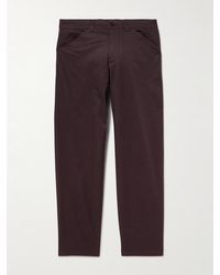 NN07 - Mylo 10021 Straight-Leg Organic Cotton-Blend Twill Trousers - Lyst