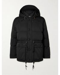 FRIZMWORKS - Karakoram Quilted Cotton-Blend Hooded Down Jacket - Lyst