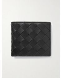 Bottega Veneta - Intrecciato Leather Billfold Wallet - Lyst