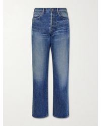 Visvim - Social Sculpture 01 Straight-Leg Distressed Jeans - Lyst