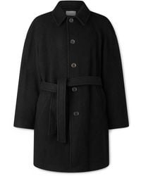 Amomento - Belted Wool-blend Coat - Lyst