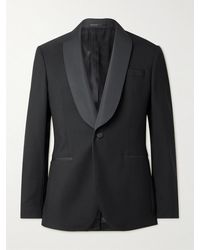 MR P. - Slim-fit Satin-trimmed Wool Tuxedo Jacket - Lyst
