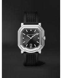 Gerald Charles - Maestro 2.0 Ultra-thin Automatic 39mm Stainless Steel And Rubber Watch, Ref. No. Gc2.0-a-00 - Lyst