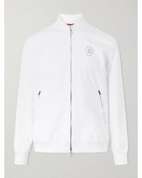 Brunello Cucinelli - Logo-Appliquéd Shell Jacket - Lyst