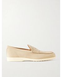 Tod's - Elisir Suede Loafers - Lyst