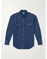 Orslow - Western Denim Shirt - Lyst