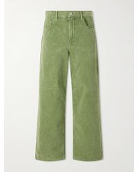AURALEE - Wide-leg Corduroy Cotton - Lyst