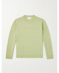 The Elder Statesman - Nimbus Cashmere And Silk-blend Sweater - Lyst