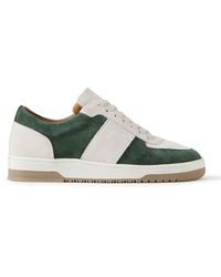 MR P. - Atticus Colour-Block Suede Sneakers - Lyst