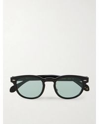 Oliver Peoples - Sheldrake-F Round-Frame Acetate Sunglasses - Lyst