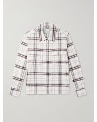Eleventy - Checked Cotton Shirt - Lyst