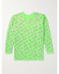 ERL - Printed Cotton-Jersey T-Shirt - Lyst